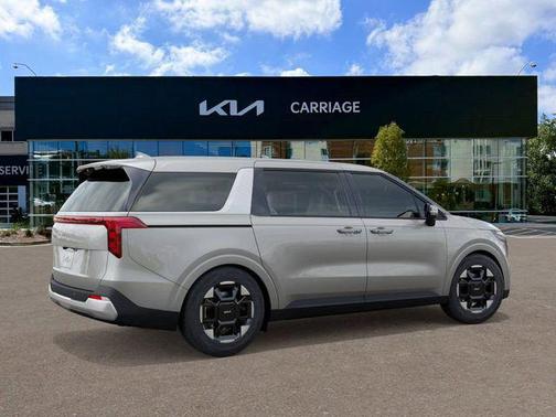 Ivory Silver 2026 Kia Carnival EX