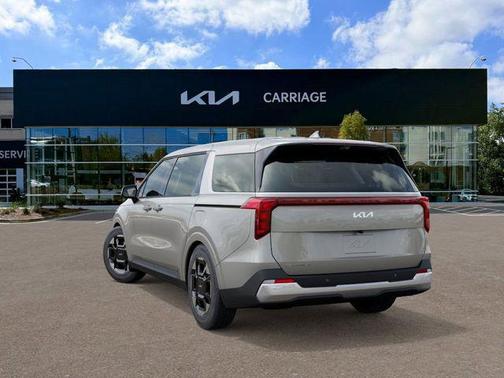 Ivory Silver 2026 Kia Carnival EX