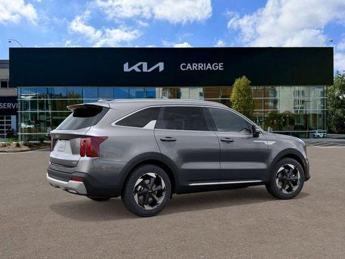 Steel Gray 2026 Kia Sorento Hybrid EX