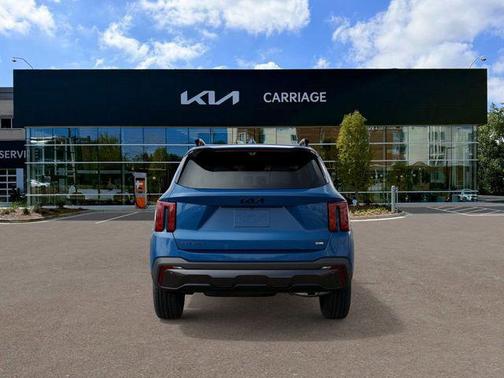 Mineral Blue 2026 Kia Sorento Hybrid SX Prestige