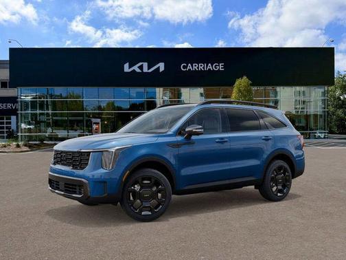 Mineral Blue 2026 Kia Sorento Hybrid SX Prestige