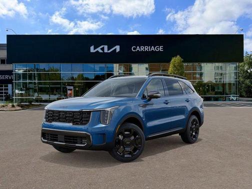 Mineral Blue 2026 Kia Sorento Hybrid SX Prestige