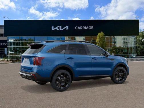 Mineral Blue 2026 Kia Sorento Hybrid SX Prestige