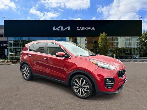Hyper Red 2017 Kia Sportage EX