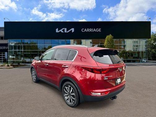 Hyper Red 2017 Kia Sportage EX