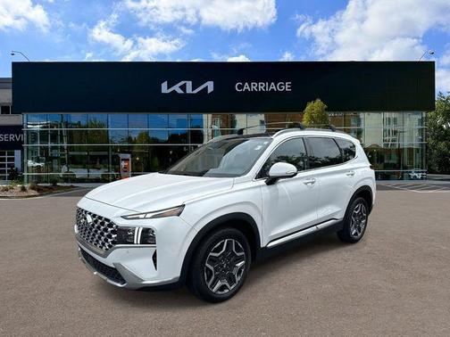 Quartz White 2022 Hyundai SANTA FE Limited