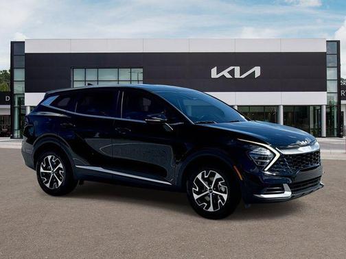 Ebony Black 2025 Kia Sportage EX