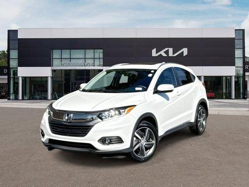 White 2022 Honda HR-V EX
