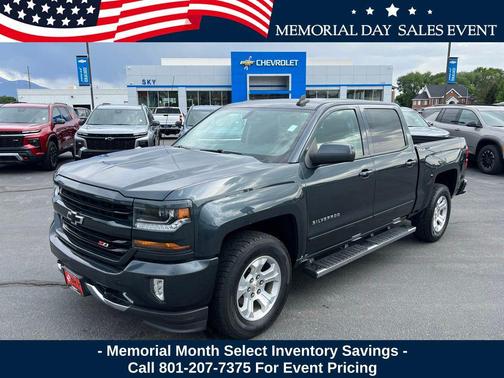 Graphite Metallic 2018 Chevrolet Silverado 1500 2LT