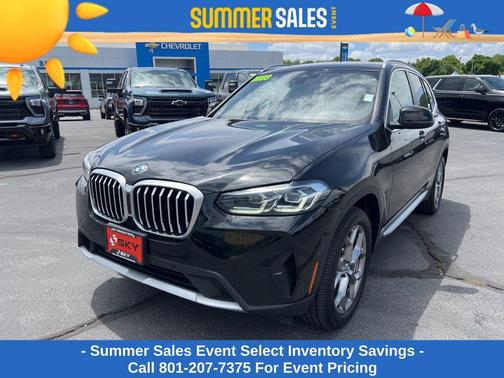 Jet Black 2023 BMW X3 xDrive30i