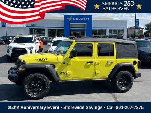 High Velocity Clearcoat 2023 Jeep Wrangler Sport