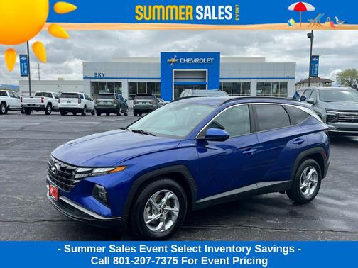 Intense Blue 2024 Hyundai TUCSON SEL