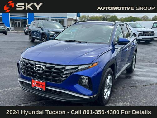 Intense Blue 2024 Hyundai TUCSON SEL