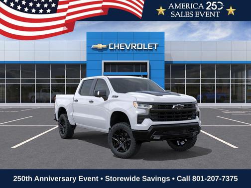 Summit White 2026 Chevrolet Silverado 1500 LT Trail Boss
