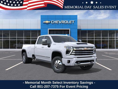 Polar White Tricoat 2026 Chevrolet Silverado 3500 High Country