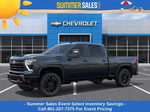 Cypress Gray 2026 Chevrolet Silverado 3500 LT