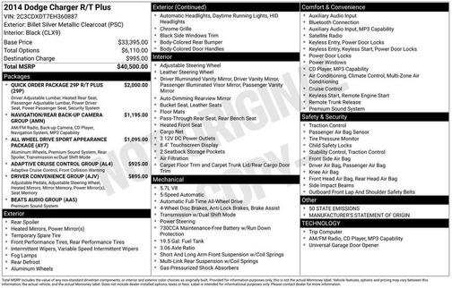 2014 Dodge Charger R/T
