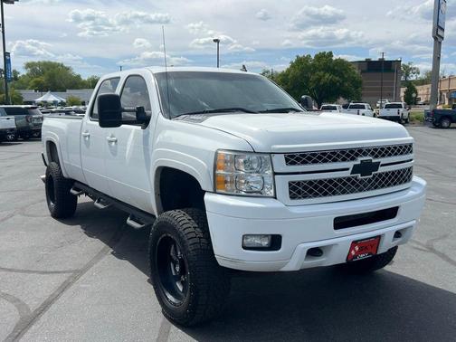 Summit White 2012 Chevrolet Silverado 3500 LTZ