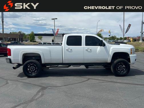 Summit White 2012 Chevrolet Silverado 3500 LTZ
