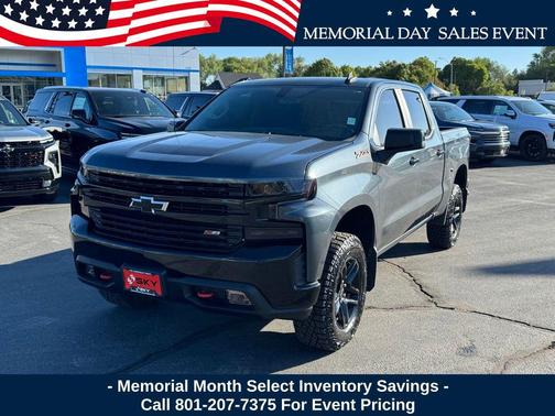 Shadow Gray Metallic 2019 Chevrolet Silverado 1500 LT Trail Boss