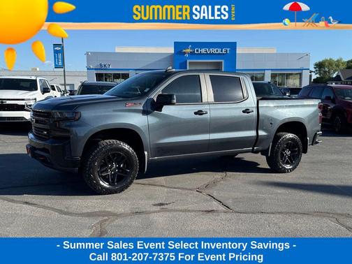 Shadow Gray Metallic 2019 Chevrolet Silverado 1500 LT Trail Boss