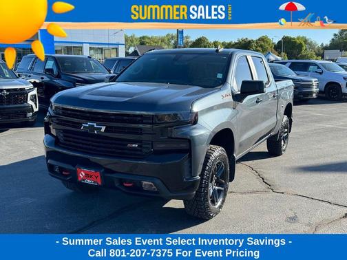 Shadow Gray Metallic 2019 Chevrolet Silverado 1500 LT Trail Boss
