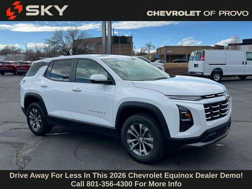 Summit White 2026 Chevrolet Equinox 1LT