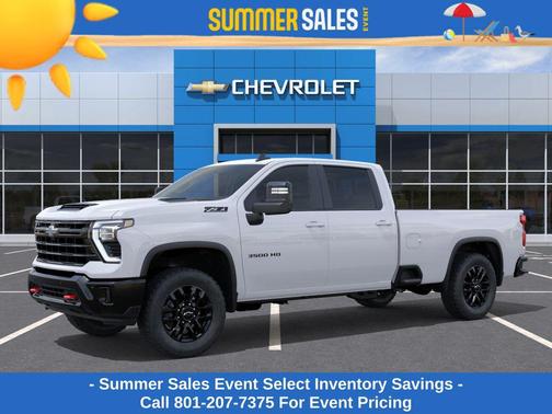 Summit White 2026 Chevrolet Silverado 3500 LT