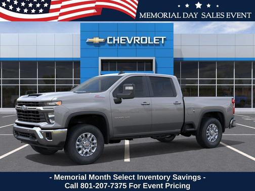 Sterling Gray Metallic 2026 Chevrolet Silverado 3500 LT