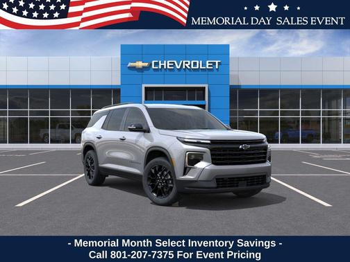 Sterling Gray Metallic 2026 Chevrolet Traverse LT
