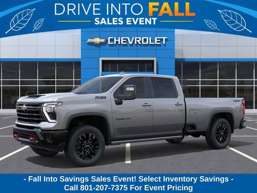 Sterling Gray Metallic 2026 Chevrolet Silverado 3500 LTZ