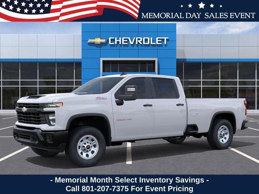 Summit White 2026 Chevrolet Silverado 3500 WT