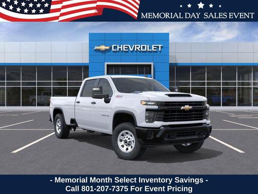 Summit White 2026 Chevrolet Silverado 3500 WT