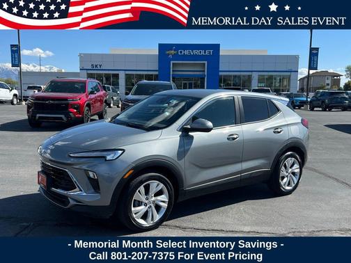 Moonstone Gray Metallic 2025 Buick Encore GX Preferred