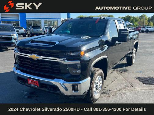 Black 2024 Chevrolet Silverado 2500 LT