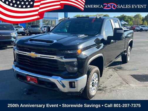 Black 2024 Chevrolet Silverado 2500 LT