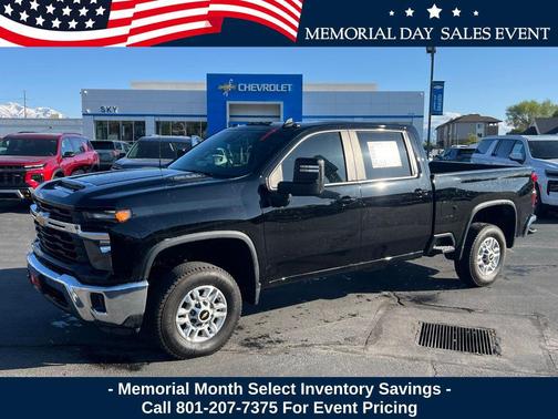 Black 2024 Chevrolet Silverado 2500 LT