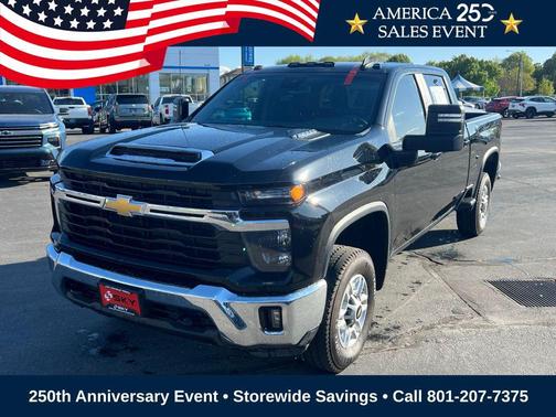 Black 2024 Chevrolet Silverado 2500 LT