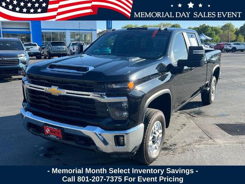 Black 2024 Chevrolet Silverado 2500 LT