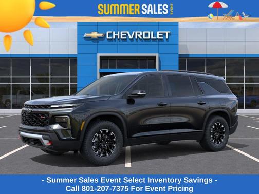 Mosaic Black Metallic 2026 Chevrolet Traverse AWD Z71