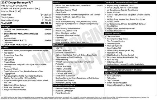 2017 Dodge Durango R/T