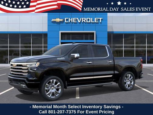 Black 2026 Chevrolet Silverado 1500 High Country