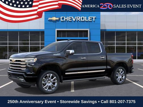 Black 2026 Chevrolet Silverado 1500 High Country