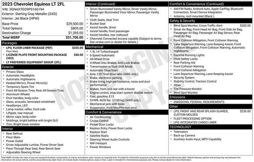 2023 Chevrolet Equinox 1LT