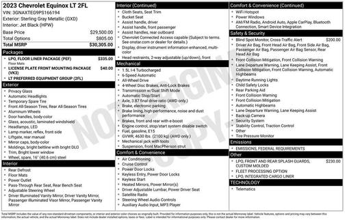 2023 Chevrolet Equinox 1LT