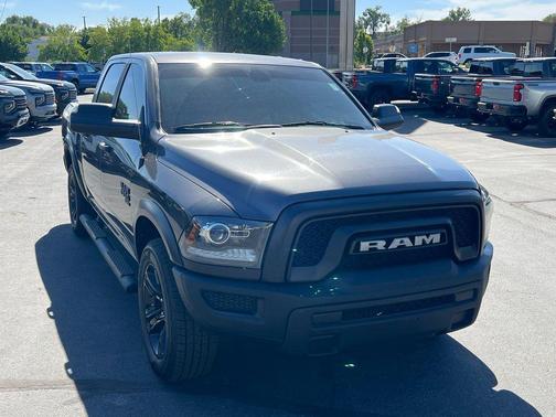 Granite Crystal Metallic Clearcoat 2023 RAM 1500 Classic Warlock Crew Cab 4x4 5'7' Box