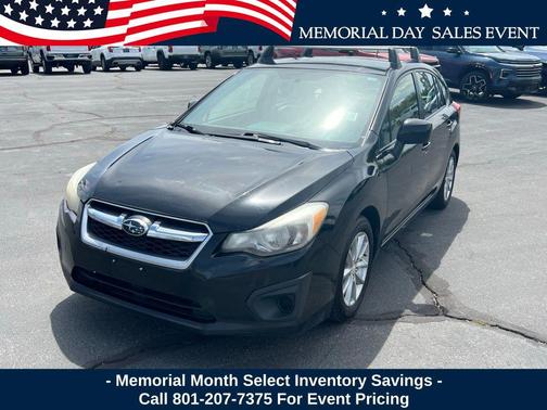 Obsidian Black Pearl 2012 Subaru Impreza 2.0i Premium