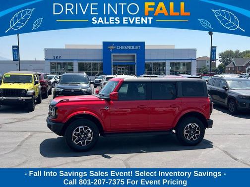 Race Red 2024 Ford Bronco Outer Banks
