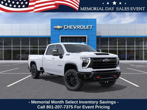 Summit White 2026 Chevrolet Silverado 3500 LTZ
