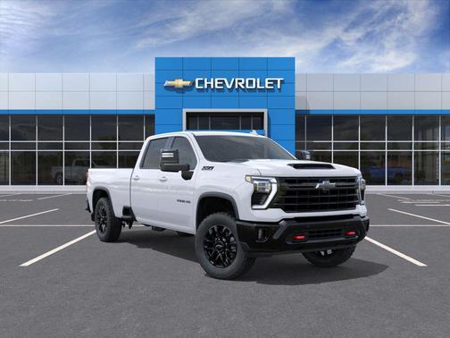 Summit White 2026 Chevrolet Silverado 3500 LTZ